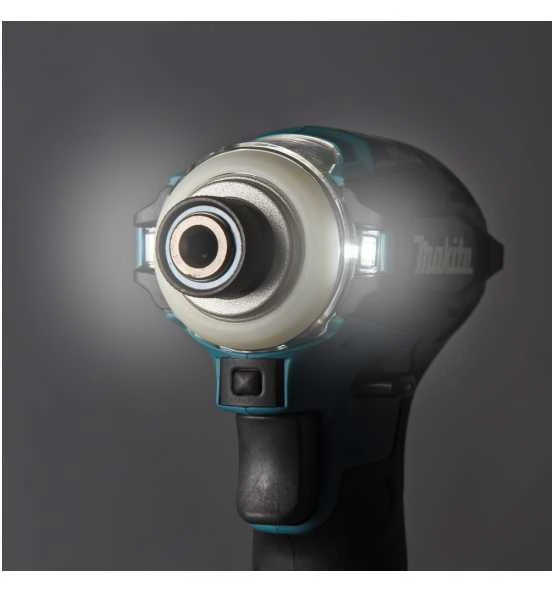 Makita Akku-Schlagschrauber 18V, 1/4", 180 Nm, 0-3.600 Min, Akku, Schnellladegerät, MAKPAC, Inkl. Zubehör 11 Makita Akku-Schlagschrauber 18V, 1/4", 180 Nm, 0-3.600 Min, Akku, Schnellladegerät, MAKPAC, Inkl. Zubehör – Bild 11