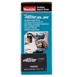Makita Akku-Schlagschrauber, XGT, 40V Max., 1/4", 210 Nm, 0-3.700 U/min. -Heimwerkzeuge maktia akku schlagschrauber 1470075 czm