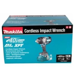 Makita Akku-Schlagschrauber XGT, 40V Max., 3/4", 1.800 Nm, 0-1.800 Min, Akku, Ladegerät, Zubehör, MACPAC Gr. 3 25 Makita Akku-Schlagschrauber XGT, 40V Max., 3/4", 1.800 Nm, 0-1.800 Min, Akku, Ladegerät, Zubehör, MACPAC Gr. 3 -Heimwerkzeuge maktia akku schlagschrauber 1470164 czm