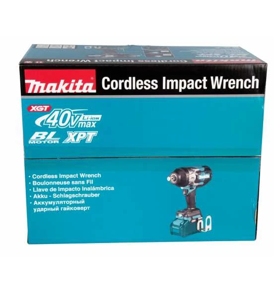 Makita Akku-Schlagschrauber XGT, 40V Max., 3/4", 1.800 Nm, 0-1.800 Min, Akku, Ladegerät, Zubehör, MACPAC Gr. 3 14 Makita Akku-Schlagschrauber XGT, 40V Max., 3/4", 1.800 Nm, 0-1.800 Min, Akku, Ladegerät, Zubehör, MACPAC Gr. 3 – Bild 14