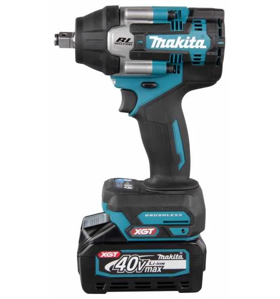 Makita Akku-Schlagschrauber XGT, 40V Max., 1/2", 760 Nm, 0-2.300 Min, Akku, Ladegerät, Zubehör, MAKPAC 15 Makita Akku-Schlagschrauber XGT, 40V Max., 1/2", 760 Nm, 0-2.300 Min, Akku, Ladegerät, Zubehör, MAKPAC – Bild 15