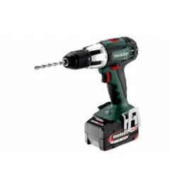 Metabo Akku-Schlagbohrschrauber SB 18 LT, MetaBOX 145, 18V 2x4Ah Li-Power + ASC 55