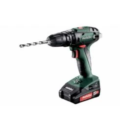 Metabo Akku-Schlagbohrschrauber SB 18, MetaBOX 145, 18V 2x2Ah Li-Power + SC 30