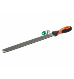 Bahco ERGO Mühlsägefeile Mit Zwei Flachen Kanten Und Sicherheitsring, 1 x 415 mm