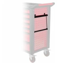 KS Tools RACINGline Papierrollenhalter, Schwarz