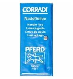 PFERD Präzisions-Nadelfeilen-Set 12-tlg. In Rolltasche 140 Mm, Schweizer Hieb 1, Mittel