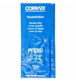 PFERD Präzisions-Nadelfeilen-Set 12-tlg. In Rolltasche 180 Mm, Schweizer Hieb 0, Grob