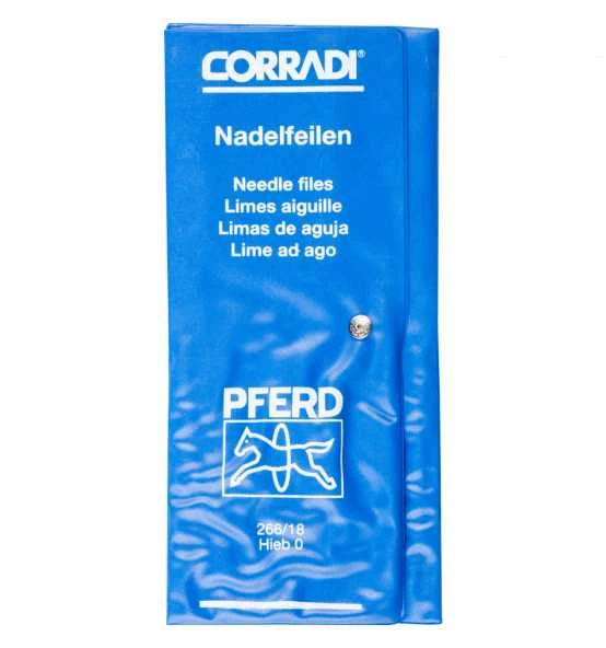 PFERD Präzisions-Nadelfeilen-Set 12-tlg. In Rolltasche 180 Mm, Schweizer Hieb 0, Grob 1 PFERD Präzisions-Nadelfeilen-Set 12-tlg. In Rolltasche 180 Mm, Schweizer Hieb 0, Grob