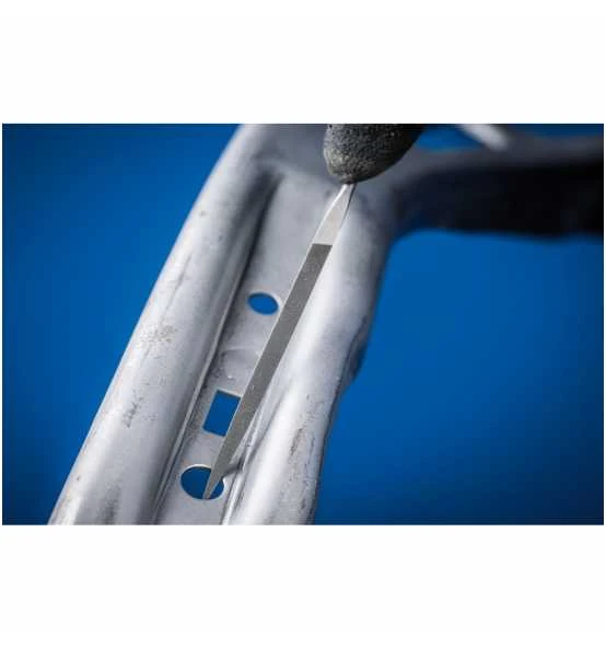 PFERD Präzisions-Nadelfeilen-Set 12-tlg. In Rolltasche 180 Mm, Schweizer Hieb 0, Grob 2 PFERD Präzisions-Nadelfeilen-Set 12-tlg. In Rolltasche 180 Mm, Schweizer Hieb 0, Grob – Bild 2