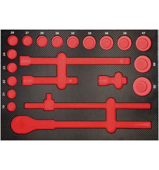 Projahn ProForm Einlage Leer Für 3/4" Werkzeuge 1 Projahn ProForm Einlage Leer Für 3/4" Werkzeuge