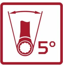 Gedore Glk.Ringratschenmaulschlüssel-Satz SW8-19 Mm 5-tlg. -Heimwerkzeuge ratschen ringmaulschluesselsatz 1386870 czm