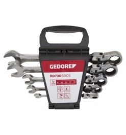 Gedore Glk.Ringratschenmaulschlüssel-Satz SW8-19 Mm 5-tlg.