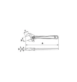 Bahco ERGO 38-mm-Rollgabelschlüssel Mit Extragroßer Öffnungsweite, Dünner Backe, Zentralmutter Und Gummigriff, 218 mm 6 Bahco ERGO 38-mm-Rollgabelschlüssel Mit Extragroßer Öffnungsweite, Dünner Backe, Zentralmutter Und Gummigriff, 218 mm -Heimwerkzeuge rollgabelschluessel 967481 czm