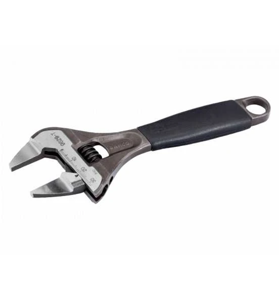 Bahco ERGO 38-mm-Rollgabelschlüssel Mit Extragroßer Öffnungsweite, Dünner Backe, Zentralmutter Und Gummigriff, 218 mm 1 Bahco ERGO 38-mm-Rollgabelschlüssel Mit Extragroßer Öffnungsweite, Dünner Backe, Zentralmutter Und Gummigriff, 218 mm