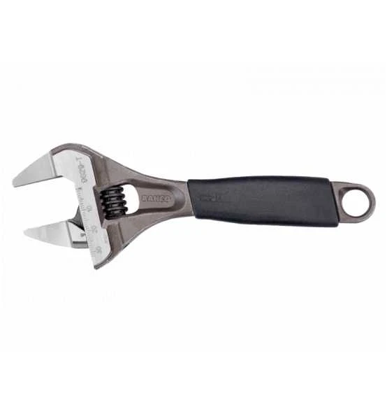 Bahco ERGO 38-mm-Rollgabelschlüssel Mit Extragroßer Öffnungsweite, Dünner Backe, Zentralmutter Und Gummigriff, 218 mm 4 Bahco ERGO 38-mm-Rollgabelschlüssel Mit Extragroßer Öffnungsweite, Dünner Backe, Zentralmutter Und Gummigriff, 218 mm – Bild 4