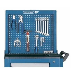 Gedore Rückwand Leer, 768, 770, 116 Mm -Heimwerkzeuge rueckwand fuer werkstattwagen 1387149 czm