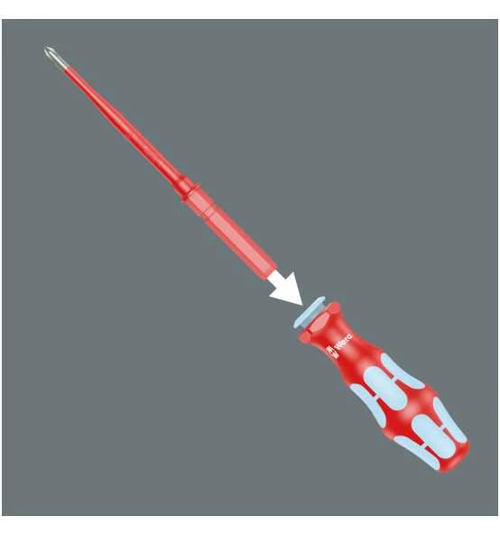 Wera Kraftform Kompakt VDE 3060 I SB, Edelstahl, 1,2 X 6,5 X 154 Mm 3 Wera Kraftform Kompakt VDE 3060 I SB, Edelstahl, 1,2 X 6,5 X 154 Mm – Bild 3