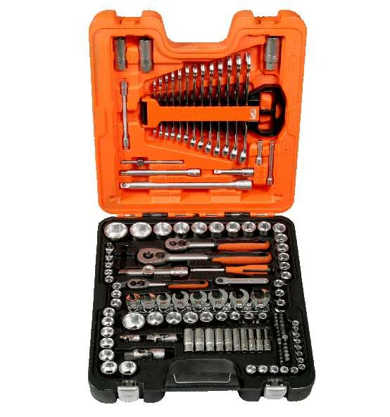 Bahco 1/4"-, 3/8"- Und 1/2"-Steckschlüssel-Satz Inklusive Ring-Maulschlüsseln Und Schraubendreher-Bits - 138-tlg. 4 Bahco 1/4"-, 3/8"- Und 1/2"-Steckschlüssel-Satz Inklusive Ring-Maulschlüsseln Und Schraubendreher-Bits - 138-tlg. – Bild 4