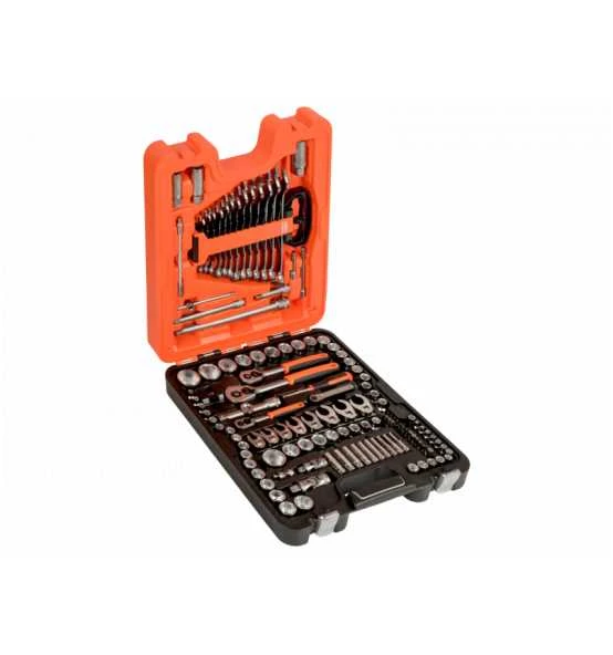 Bahco 1/4"-, 3/8"- Und 1/2"-Steckschlüssel-Satz Inklusive Ring-Maulschlüsseln Und Schraubendreher-Bits - 138-tlg. 1 Bahco 1/4"-, 3/8"- Und 1/2"-Steckschlüssel-Satz Inklusive Ring-Maulschlüsseln Und Schraubendreher-Bits - 138-tlg.