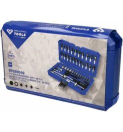 Brilliant Tools 1/4" Steckschlüssel-Satz, 46-tlg. -Heimwerkzeuge steckschluesselgarnitur brilliant tools 819169 czm