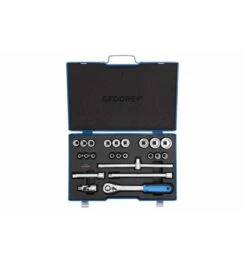 Gedore Steckschlüssel-Garnitur 1/2" 23-tlg. D19 EMU-20