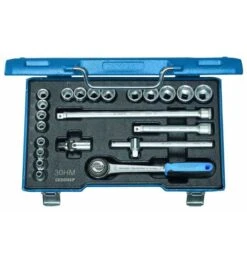 Gedore Steckschlüssel-Satz 3/8" 22-tlg. UD-Profil 6-22 Mm, Art.Nr. 6239700