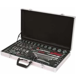 KS Tools 1/4"+1/2" CHROMEplus Steckschlüssel-Satz, 102-tlg.