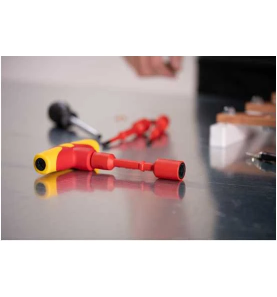 Wiha Drehmoment-Schraubendreher Mit Quergriff TorqueVario-S T Electric 5-14 Nm Variabel Einstellbare Drehmomentbegrenzung (43177) 9 Wiha Drehmoment-Schraubendreher Mit Quergriff TorqueVario-S T Electric 5-14 Nm Variabel Einstellbare Drehmomentbegrenzung (43177) – Bild 9