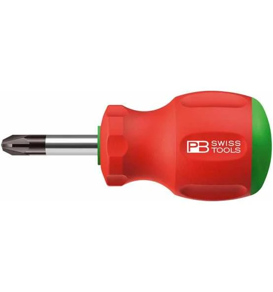 Swiss Tools Schraubendreher Stubby PZ2x 35mm SwissGrip 1 Swiss Tools Schraubendreher Stubby PZ2x 35mm SwissGrip