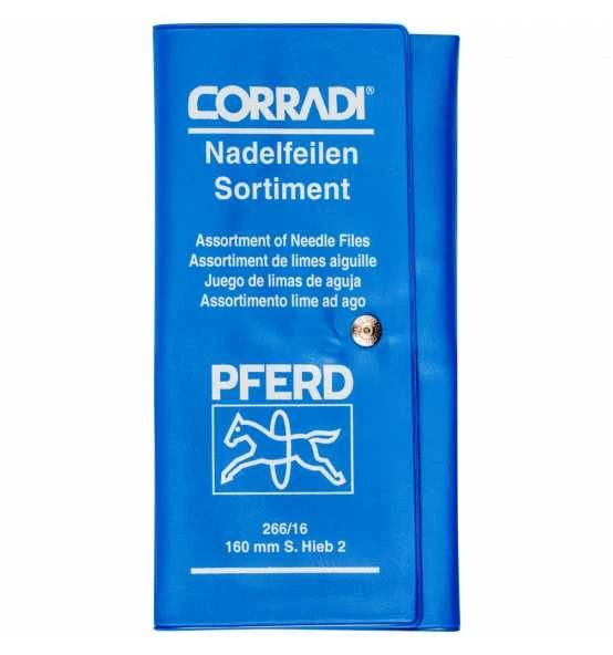 PFERD Präzisions-Nadelfeilen-Set 12-tlg. In Rolltasche 160 Mm, Schweizer Hieb 2, Mittel-fein 1 PFERD Präzisions-Nadelfeilen-Set 12-tlg. In Rolltasche 160 Mm, Schweizer Hieb 2, Mittel-fein