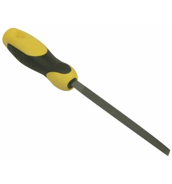 Stanley Dreikantfeile Mit Heft, Hieb 2, 200 Mm 1 Stanley Dreikantfeile Mit Heft, Hieb 2, 200 Mm