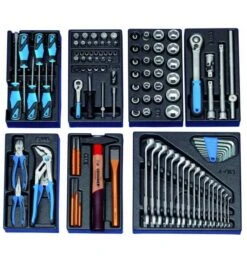 Gedore Modul-Sortiment Klein, 104-tlg.