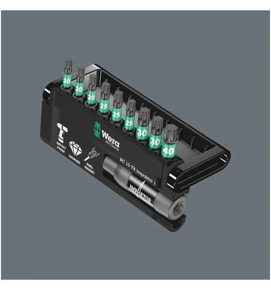 Wera Bit-Check 10 TX Impaktor 1, 10-tlg. 2 Wera Bit-Check 10 TX Impaktor 1, 10-tlg. – Bild 2