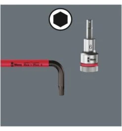 Wera 3950/9 Hex-Plus Multicolour HF Stainless 1 Winkelschlüsselsatz, Metrisch, Edelstahl, Mit Haltefunktion, 9-teilig -Heimwerkzeuge wera schraubendreher saetze 358247 czm