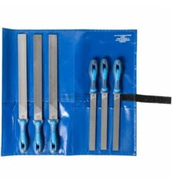 PFERD Werkstattfeilen-Set 6-tlg. In Rolltasche 200/300 Mm, Universell Von Schruppen Bis Schlichten