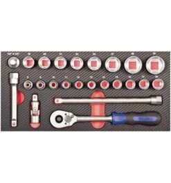 Projahn Werkstattwagen Bestückt UNIVERSE mit 7 Schubfächern Und 148-tlg. Bestückung Rot -Heimwerkzeuge werkstattwagen bestueckt 1180319 czm