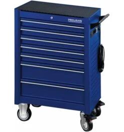 Projahn Werkstattwagen Bestückt UNIVERSE mit 7 Schubfächern Und 171-tlg. Bestückung blau