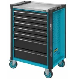 Hazet Werkstattwagen Assistent, Schubladen, Flach: 8 x 81 x 522 x 398 Mm, Anzahl Werkzeuge: 244, Art.Nr. 179NX-8/244 -Heimwerkzeuge werkstattwagen bestueckt 811896 czm