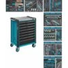 Hazet Werkstattwagen Assistent, Schubladen, Flach: 8 x 81 x 522 x 398 Mm, Anzahl Werkzeuge: 244, Art.Nr. 179NX-8/244
