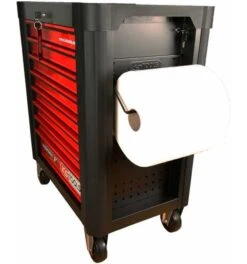 KS Tools Werkstattwagen PERFORMANCEplus P10 SCHWARZ/ROT, Mit 8 Schubladen -Heimwerkzeuge werkstattwagen unbestueckt 957774 czm