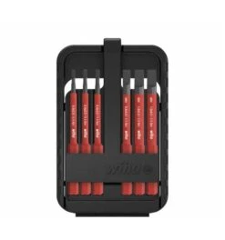 Wiha Bit Set SlimBit Electric Schlitz 6-tlg. Inkl. SlimBit-Box (43152)