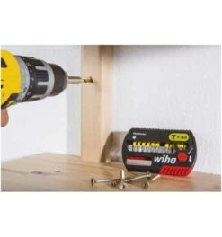 Wiha Bit Set Y-Bit 50 Mm TORX (T20) 5-tlg. 1/4" E6,3 In Box (41632) -Heimwerkzeuge wiha bit satz 949622 czm