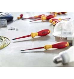 Wiha Test Schraubendreher SoftFinish Electric SlimFix Pozidriv (39567) -Heimwerkzeuge wiha kreuzschlitz pozidrive 949744 czm